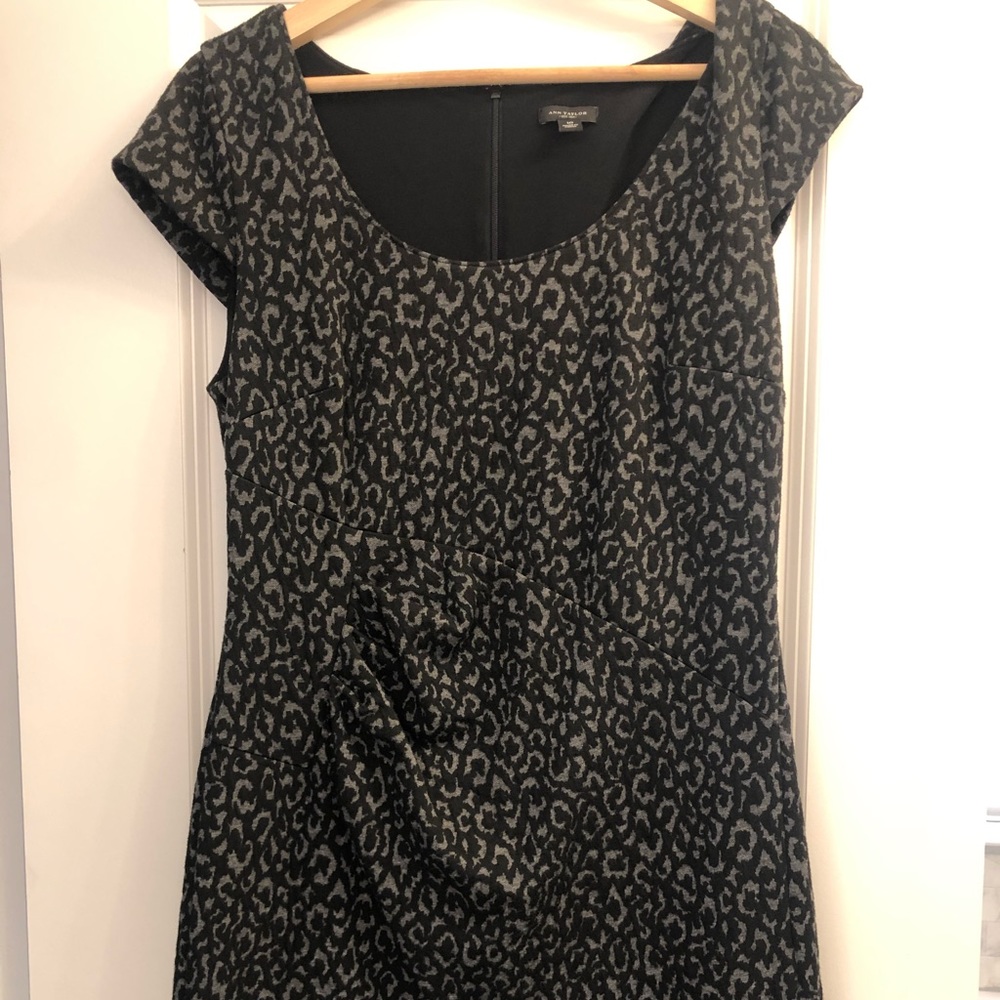 Black Cheetah Dress